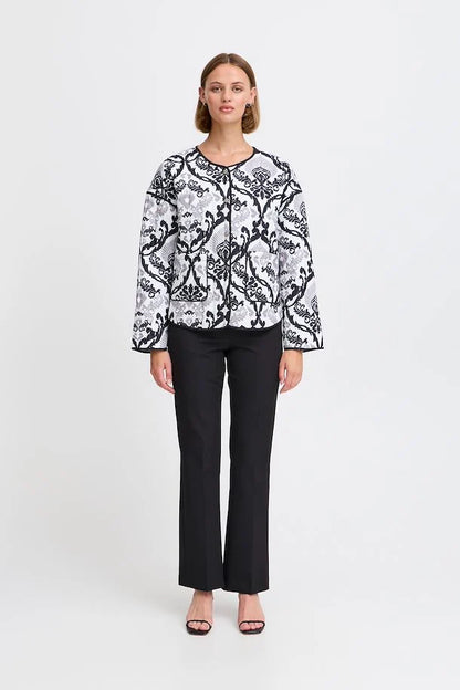 Maura Jacket (Black Paisley)