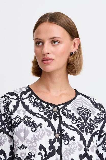 Maura Jacket (Black Paisley)