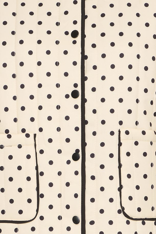 Maura Jacket (Creme/Black Dots)