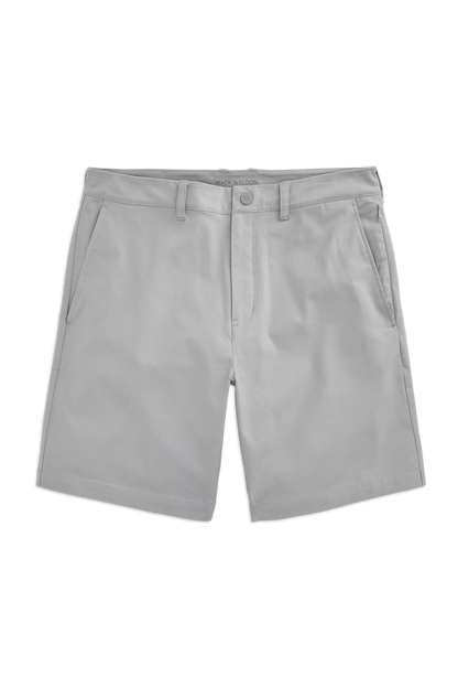 Monument | Front view of Maverick Tech Chino Short in Monument