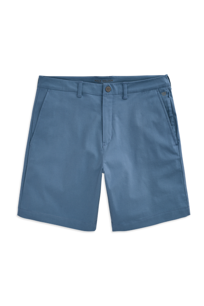 Moonlighting | Front view of Maverick Tech Chino Short in Moonlighting