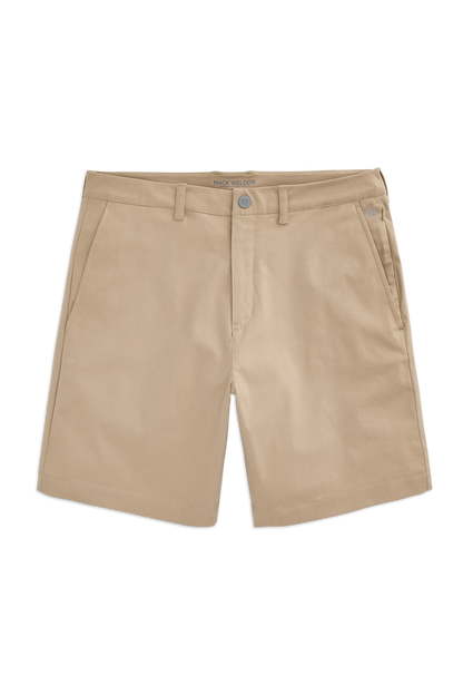 Sandstorm | Front view of Maverick Tech Chino Short in Sandstorm