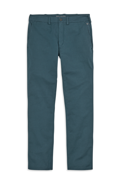 Front view of Maverick Tech Chino in Petrol