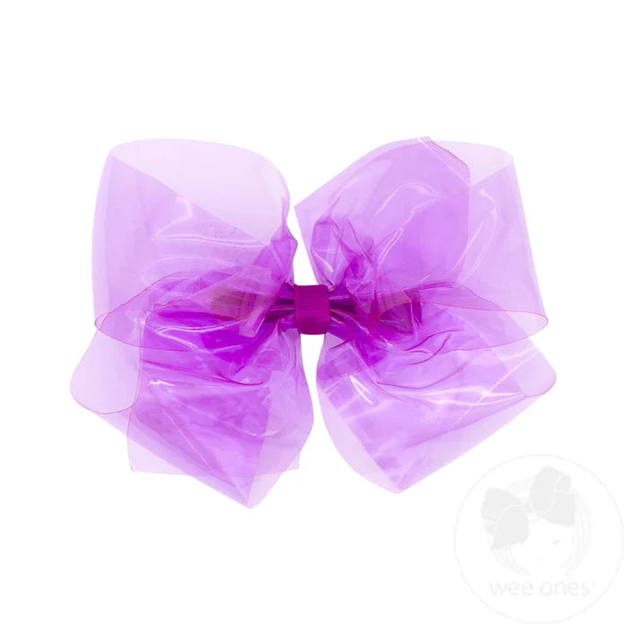Medium Splish Splash Vinyl Bow