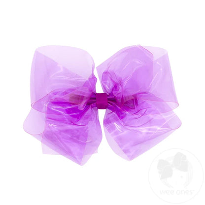 Medium Splish Splash Vinyl Bow