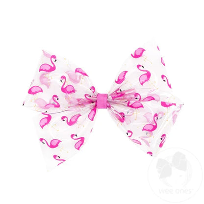 Medium Splish Splash Vinyl Bow