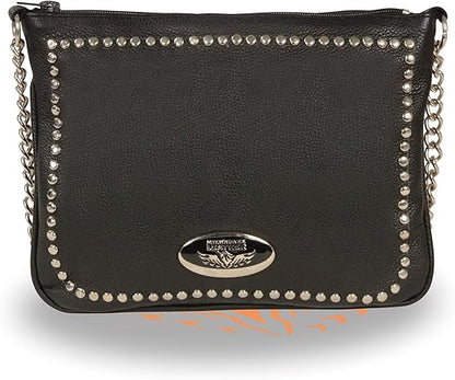 Medium Studded Bag Black: Medium Studded Bag Black 
9