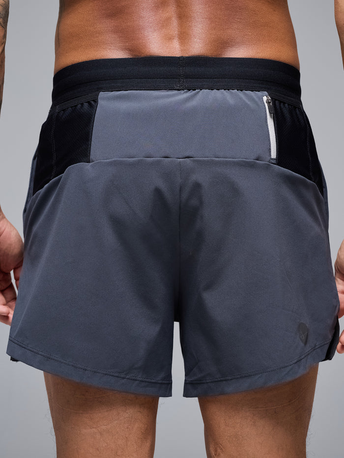 MEN'S 5" FLOW SHORTS - DARK GREY