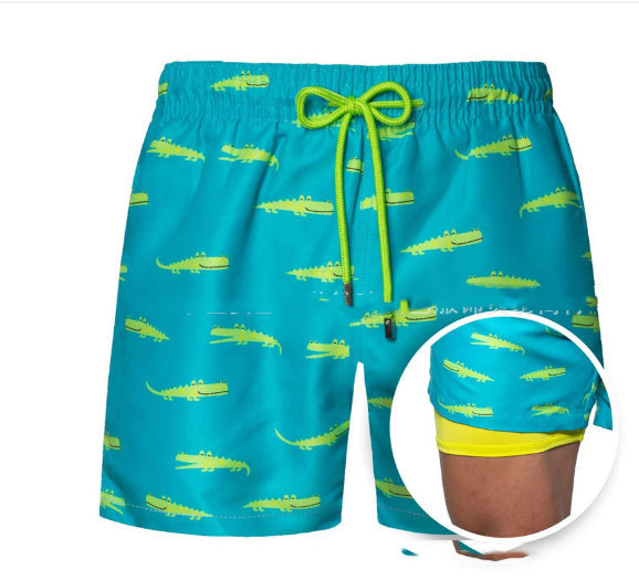 Men’s beach shorts – lightweight knitted feel for beach and travel