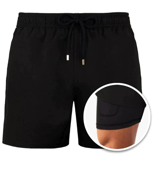 Men’s beach shorts – British-style prints, versatile everyday wear
