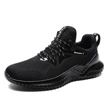 Breathable running shoes – flat lay of minimalist style