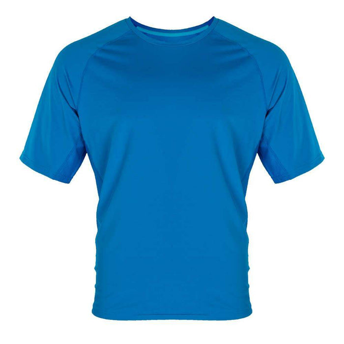 Men's Cooling Shirt Blue: Designed to provide cooling comfort in a fashionable and functional sport design
