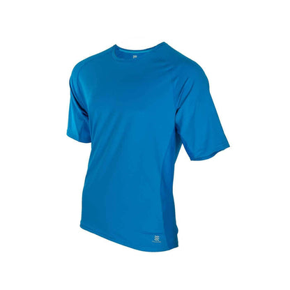 Men's Cooling Shirt Blue: Designed to provide cooling comfort in a fashionable and functional sport design
