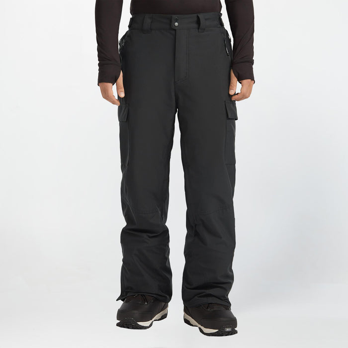 Men's Cruz Cargo Snow Pants - Black Out