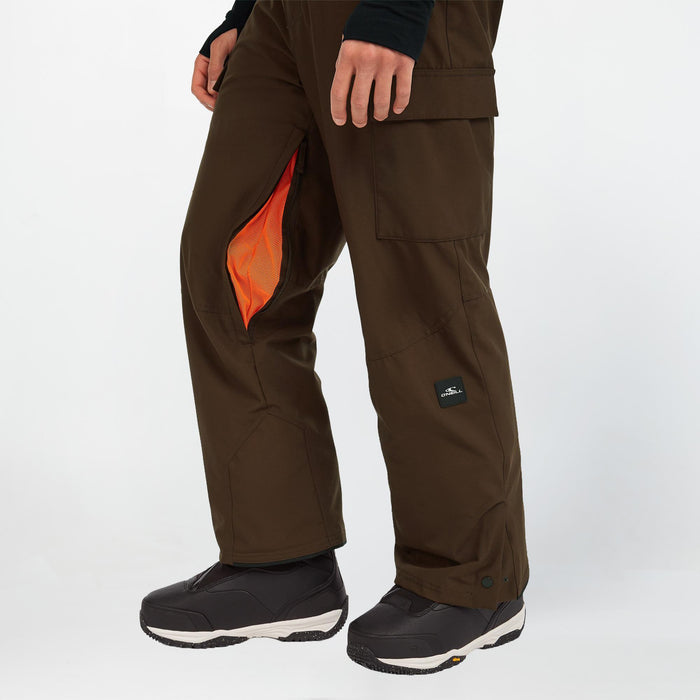 Men's Cruz Cargo Snow Pants - Coffee Bean