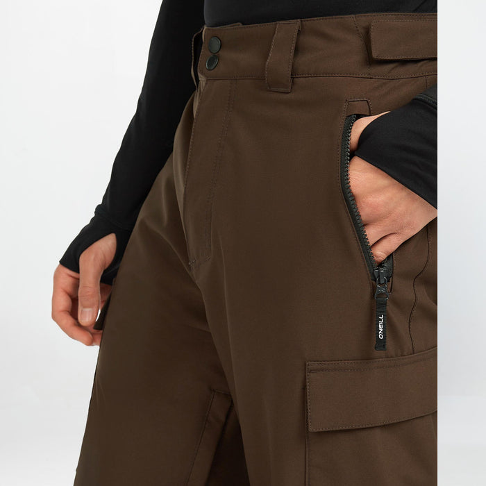 Men's Cruz Cargo Snow Pants - Coffee Bean