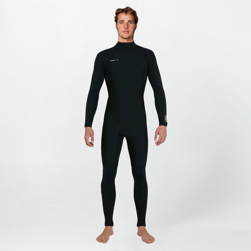 Men's Defender 3/2mm Steamer Back Zip - Black