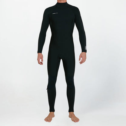 Men's Defender 3/2mm Steamer Back Zip - Black