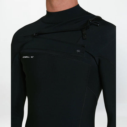 Men's Defender 3/2mm Steamer Chest Zip - Black