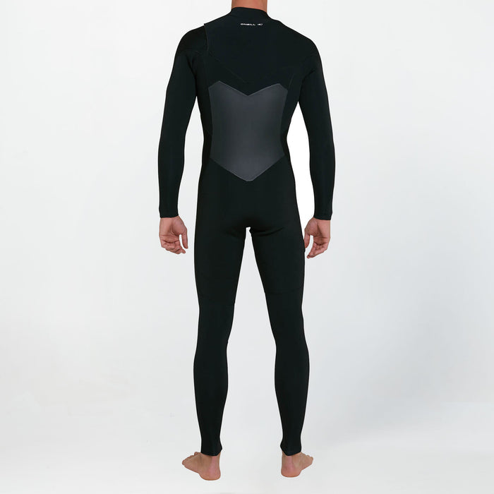 Men's Defender 3/2mm Steamer Chest Zip - Black