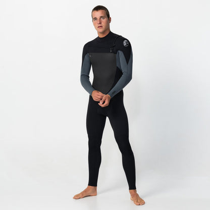 Men's Defender 4/3mm Steamer Chest Zip - Graphite