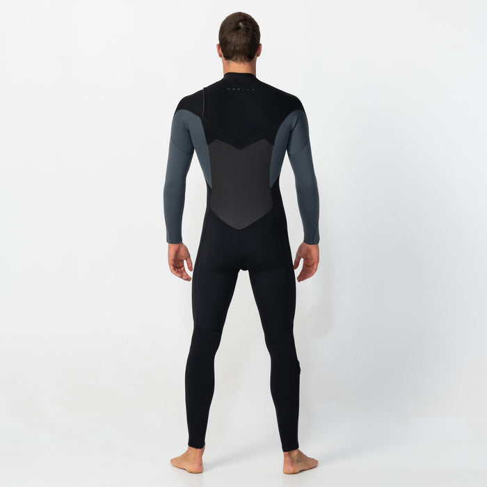 Men's Defender 4/3mm Steamer Chest Zip - Graphite