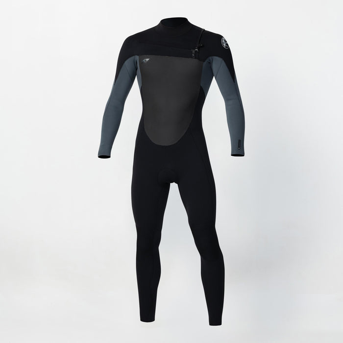 Men's Defender 4/3mm Steamer Chest Zip - Graphite