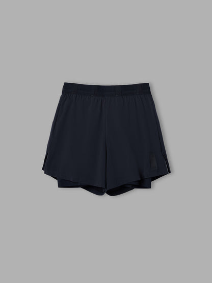 MEN'S FLOW 2-IN-1 SHORTS - BLACK