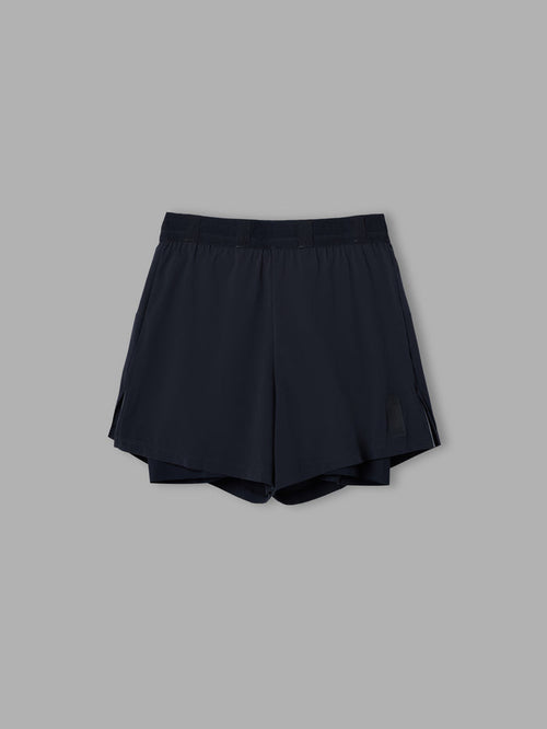 MEN'S FLOW 2-IN-1 SHORTS - BLACK