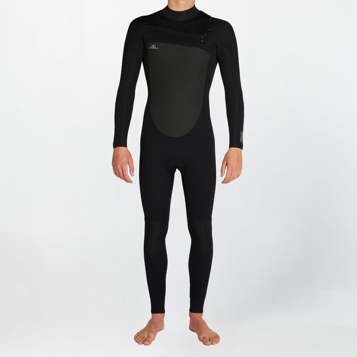 Men's Focus Sealed 4/3mm Steamer Chest Zip - Black