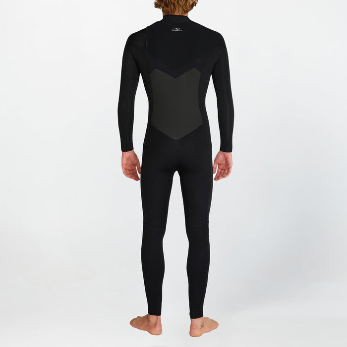 Men's Focus Sealed 4/3mm Steamer Chest Zip - Black