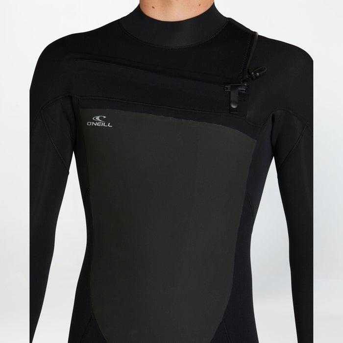 Men's Focus Sealed 4/3mm Steamer Chest Zip - Black