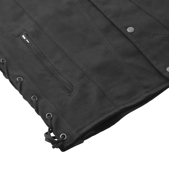 Men's Houston Vest: Looking for a club style and western style crossover? The Houston is a v-neck vest crafted out of twill w