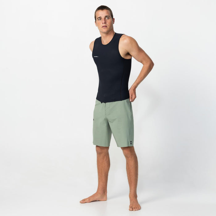 Men's HyperFire No Sleeve 1mm Wetsuit Vest - Black