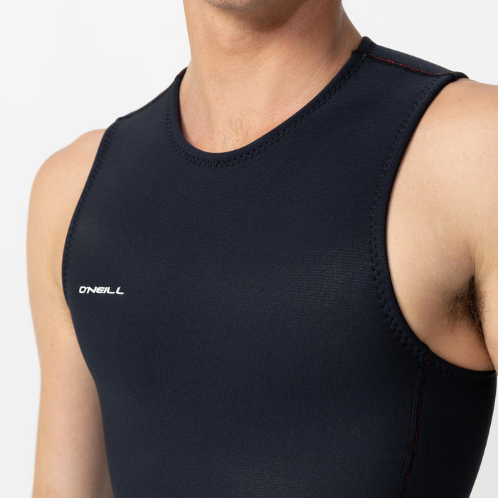 Men's HyperFire No Sleeve 1mm Wetsuit Vest - Black