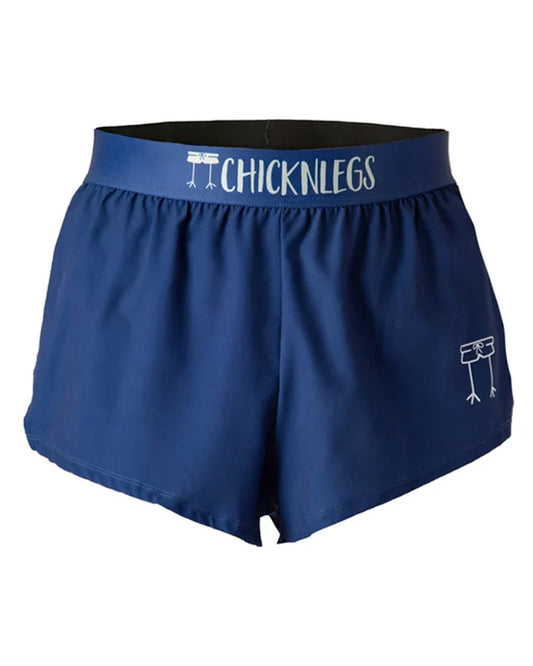 Men's Navy 2" Split Running Shorts