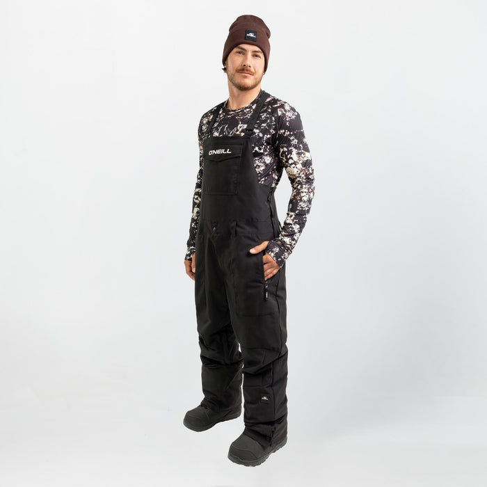 Men's Peak Bib Pants - Black Out