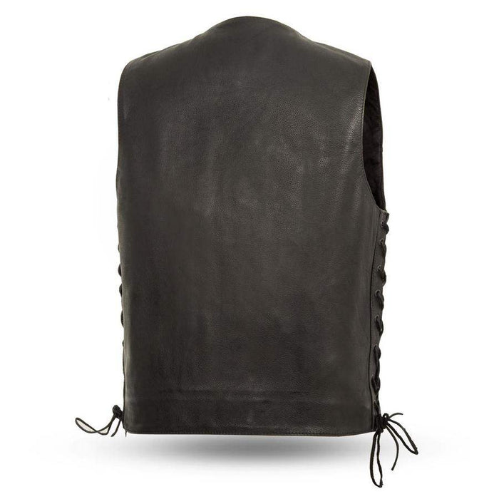 Men's Rancher Western Vest: When the timeless appeal of the Wild West meets the thrill of the open road, you get the Rancher