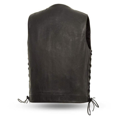 Men's Rancher Western Vest: When the timeless appeal of the Wild West meets the thrill of the open road, you get the Rancher