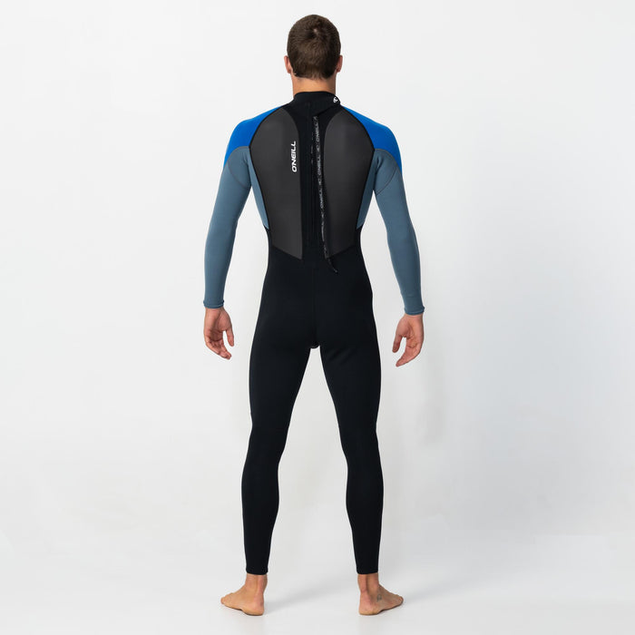 Men's Reactor 3/2mm Steamer Back Zip - Cadet Blue