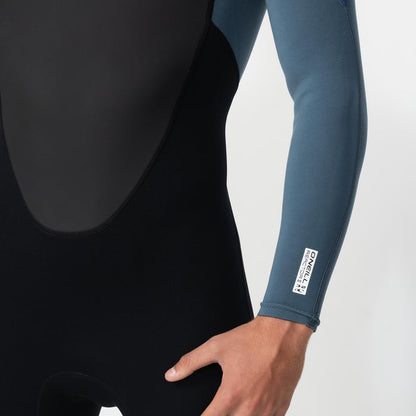Men's Reactor 3/2mm Steamer Back Zip - Cadet Blue
