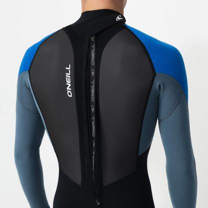 Men's Reactor 3/2mm Steamer Back Zip - Cadet Blue