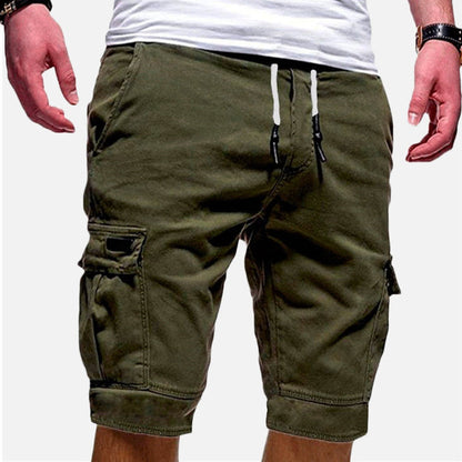 Men’s Summer Shorts – Cotton Multi-Pocket Comfort
