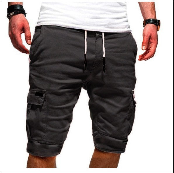 Men’s Summer Shorts – Cotton Multi-Pocket Comfort