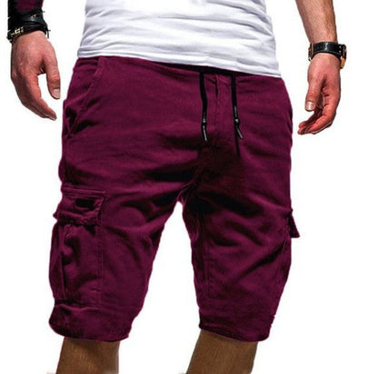 Men’s Summer Shorts – Cotton Multi-Pocket Comfort