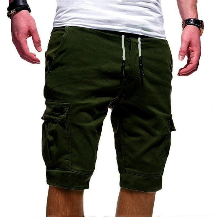 Men’s Summer Shorts – Cotton Multi-Pocket Comfort