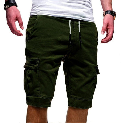 Men’s Summer Shorts – Cotton Multi-Pocket Comfort