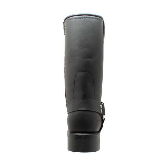 Men's Waterproof Harness Boot 1446: Features:

12" Black Heavy Duty Full-Grain Oiled Leather Upper
Waterproof
Neoprene Oil-Re