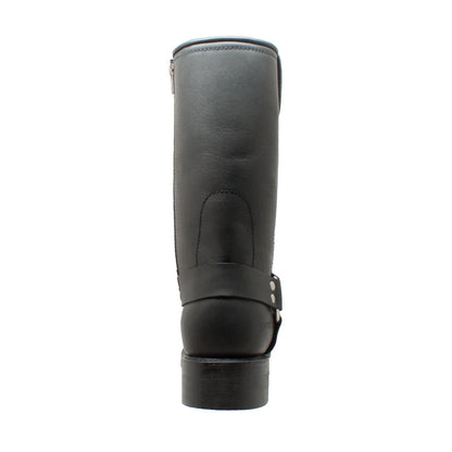 Men's Waterproof Harness Boot 1446: Features:

12" Black Heavy Duty Full-Grain Oiled Leather Upper
Waterproof
Neoprene Oil-Re
