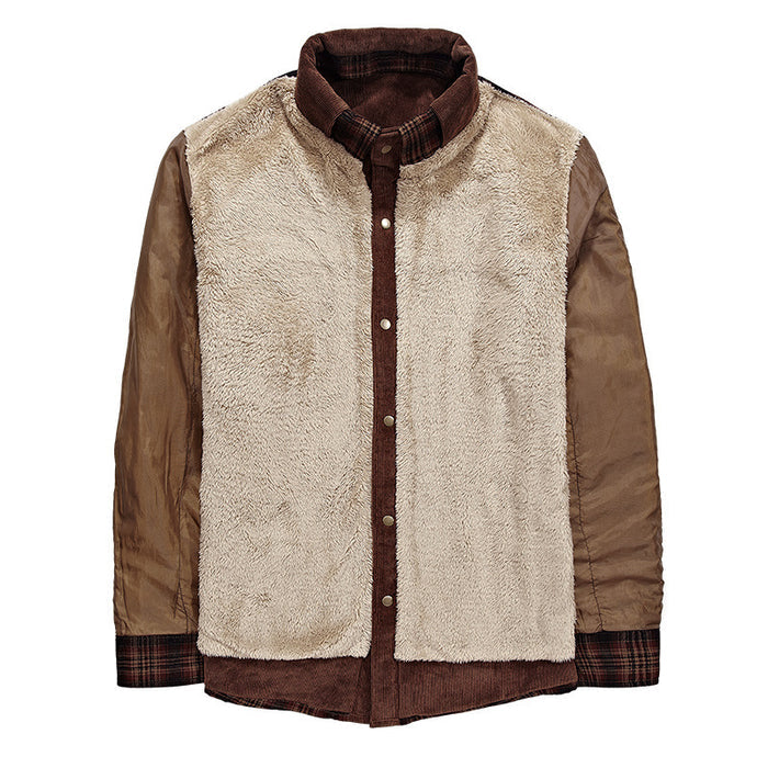 Men’s Winter Fleece Jacket – Relaxed Fit Everyday Wear